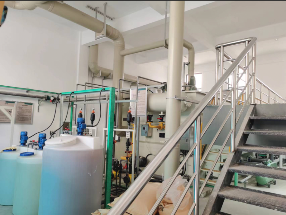 洛陽大張800m3/d綜合生產廢水處理處理工程項目順利通過驗收